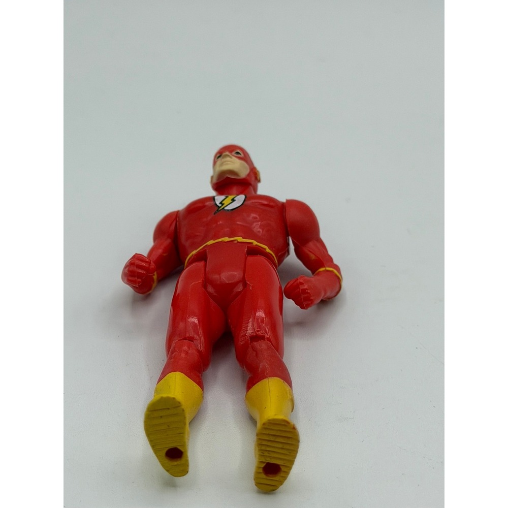 DC Comics The Flash Action Figure Red Yellow Justice League Vintage 4.5 Inch - Picture 6 of 16